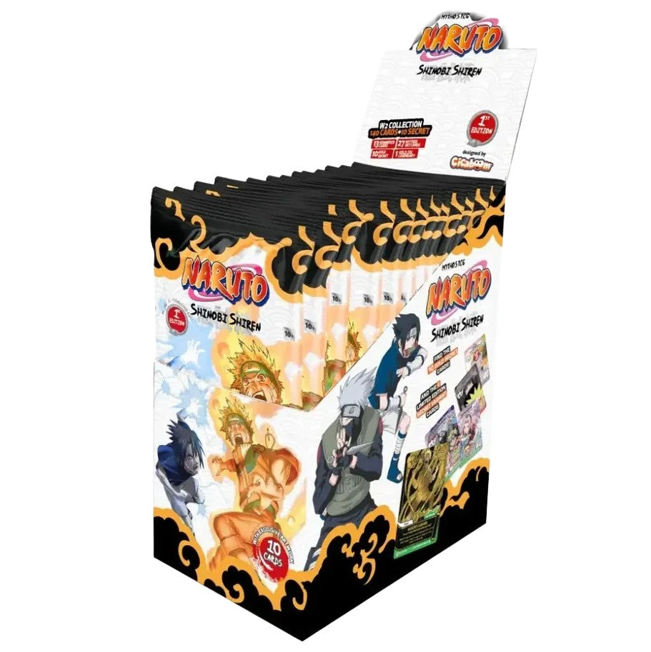 Naruto Mythos TCG Display English 1st Edition *Dent*