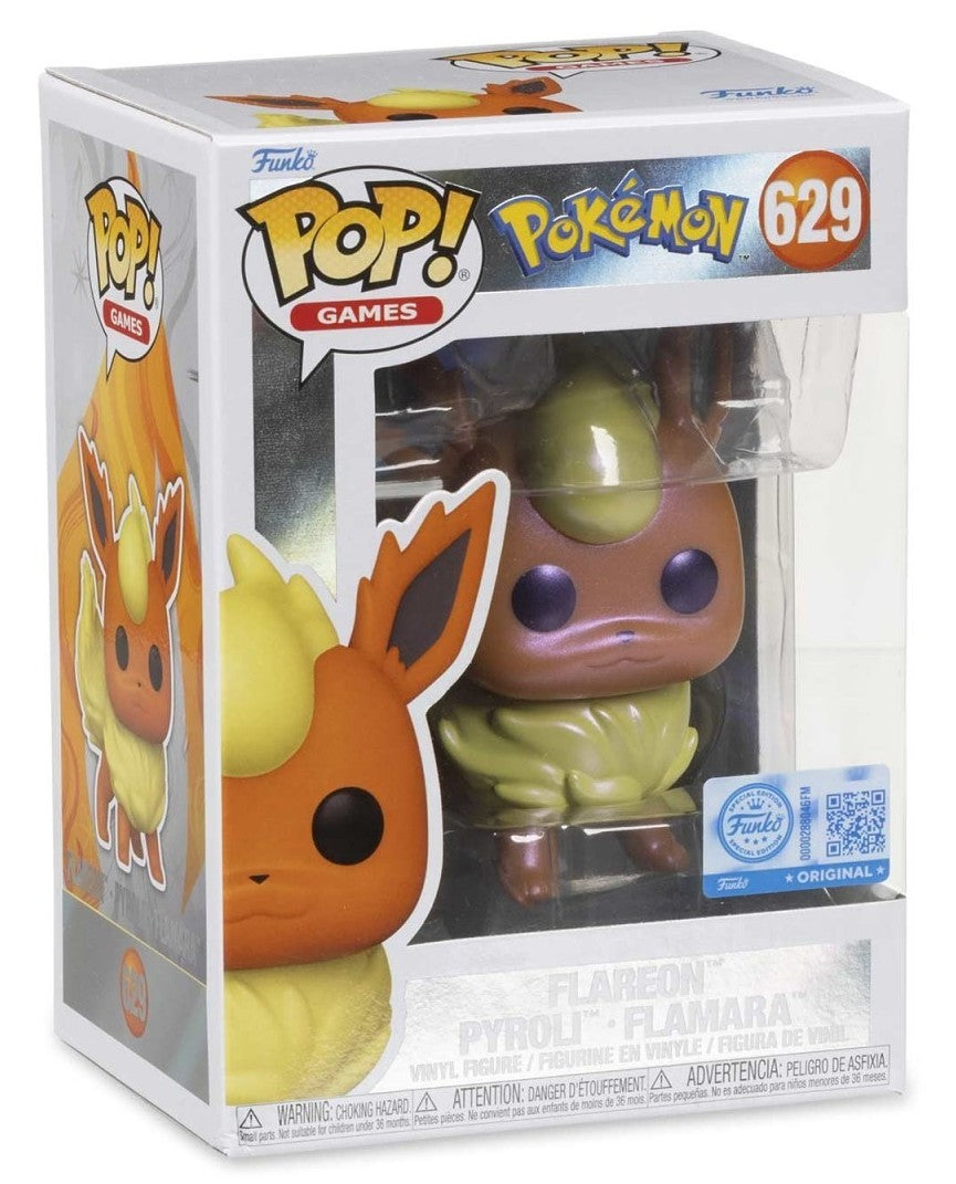 Nr. 629 Flareon (Pearlescent) Pokemoncenter Exclusive