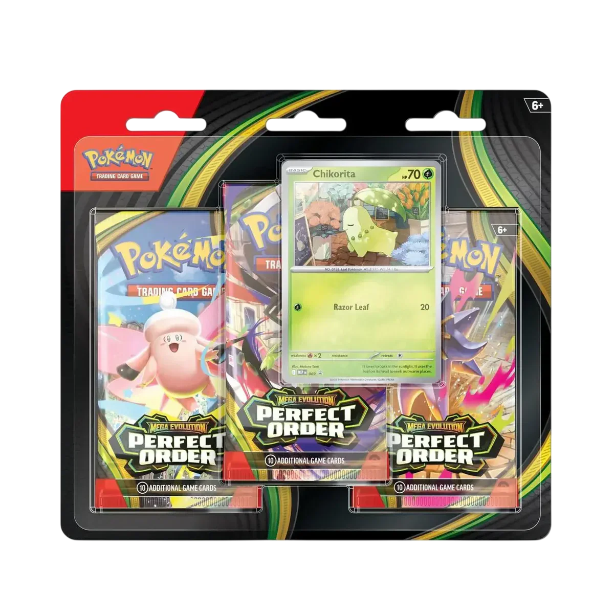 Pokémon Perfect Order 3-Pack Blister ENG