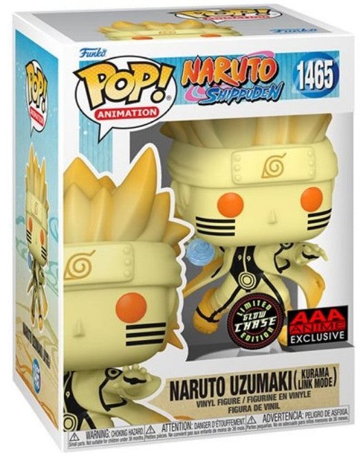 No. 1465 Naruto Uzumaki (Kurama Link Mode) Glow Chase AAA Exclusive