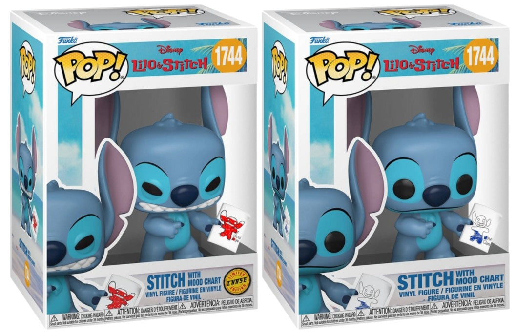 No. 1744 Lilo & Stitch Stitch with Mood Chart Chasebundle