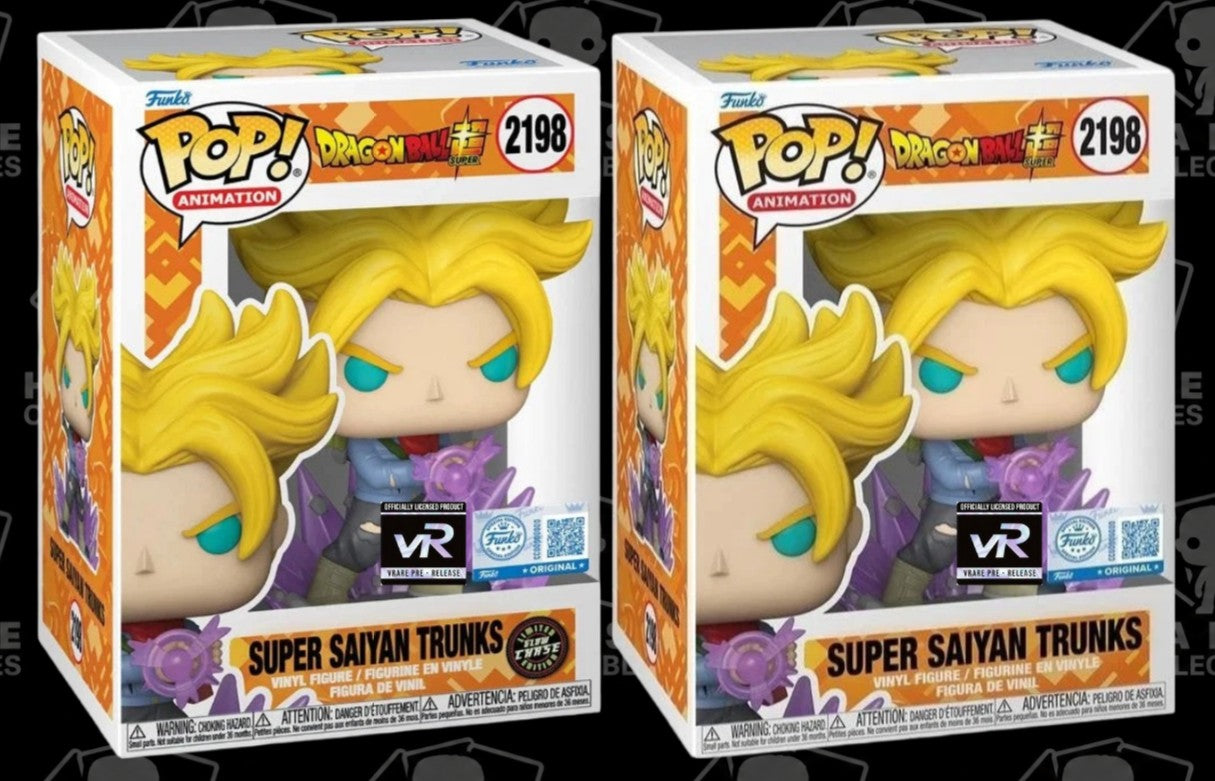 Nr. 2198 Super Saiyan Trunks Glow Chase Bundle vRare Pre-Release Exclusive
