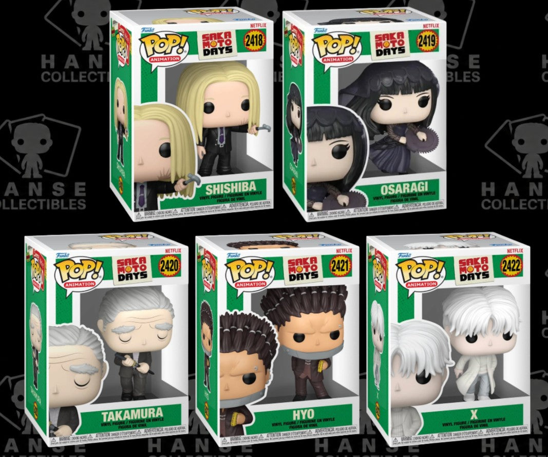 Nr. 2418 - 2422 Sakamoto Days Bundle of 5 Commons