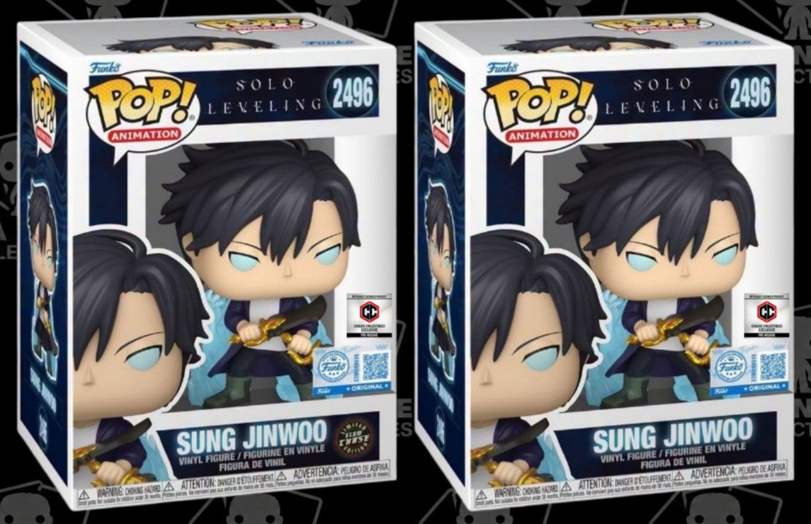 Nr. 2496 Solo Leveling Sung Jinwoo Glow Chasebundle Chalice Collectibles Pre-Release Exclusive