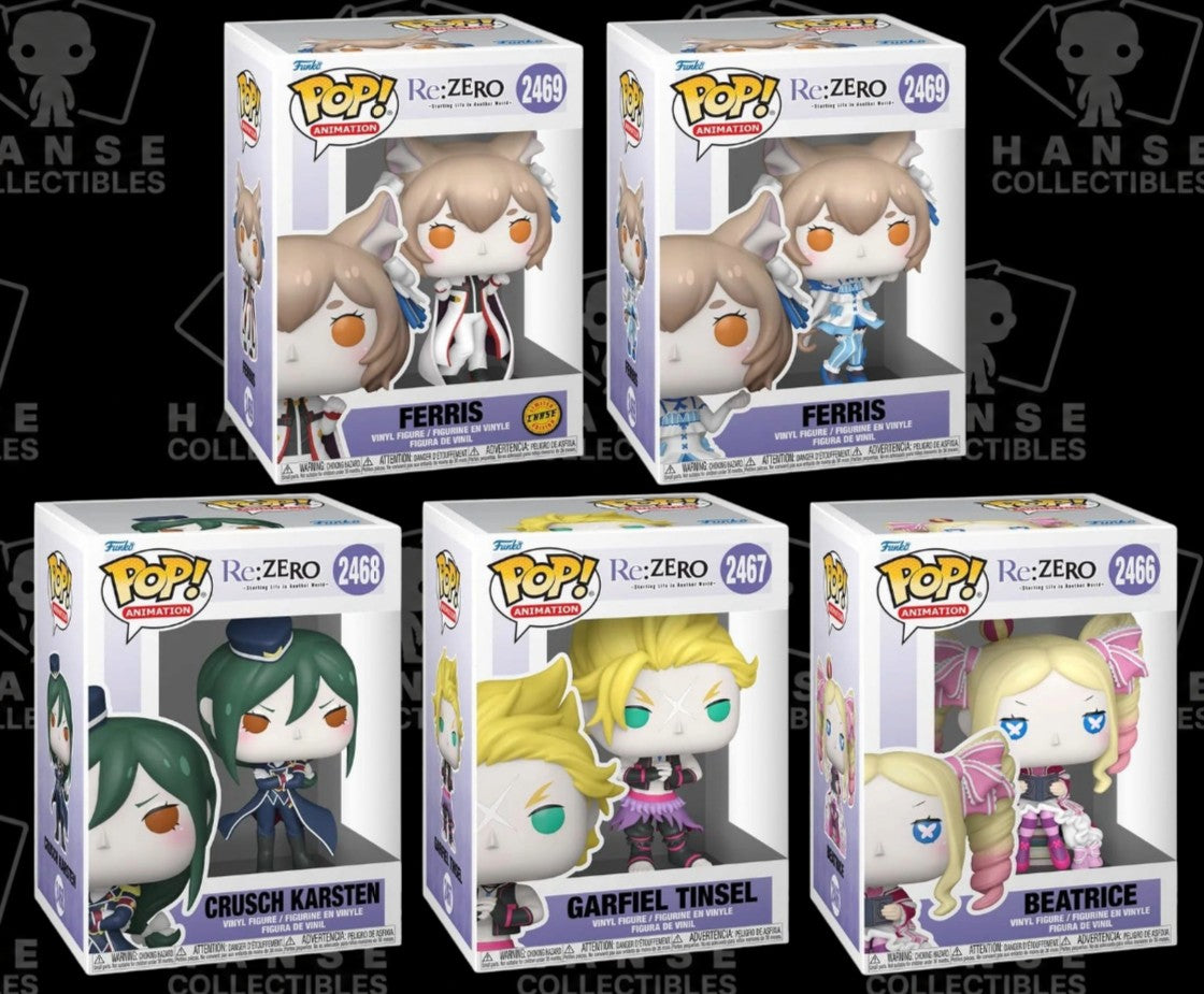 Re:Zero Bundle of 5 inkl. Chase
