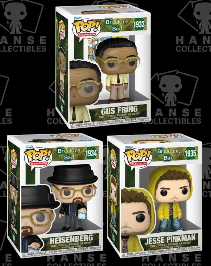 Breaking Bad 4inch Common Bundle of 3