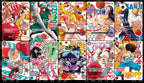 Set of all 10 Round1 x One Piece Promokarten