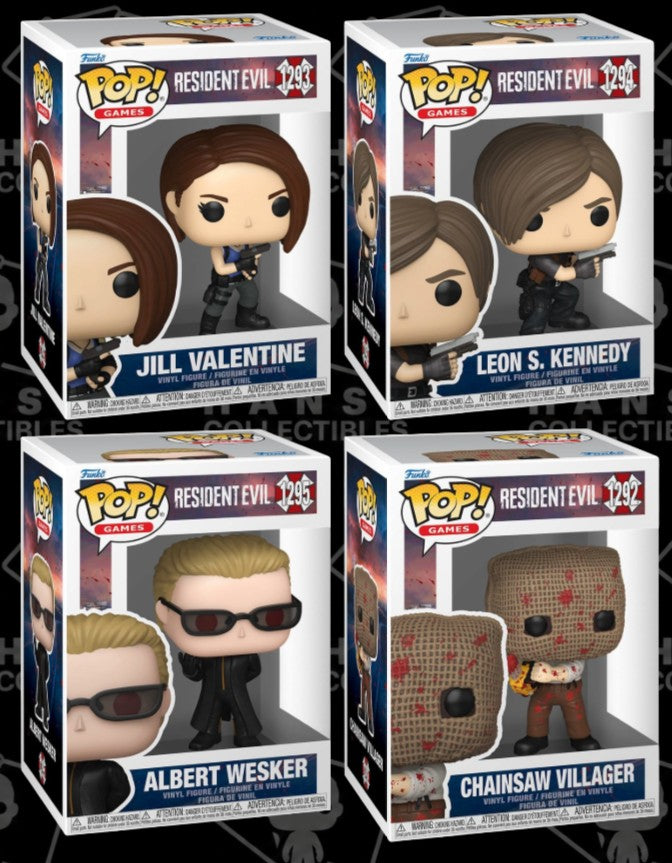 Nr. 1292 - 1295 Resident Evil Bundle of 4