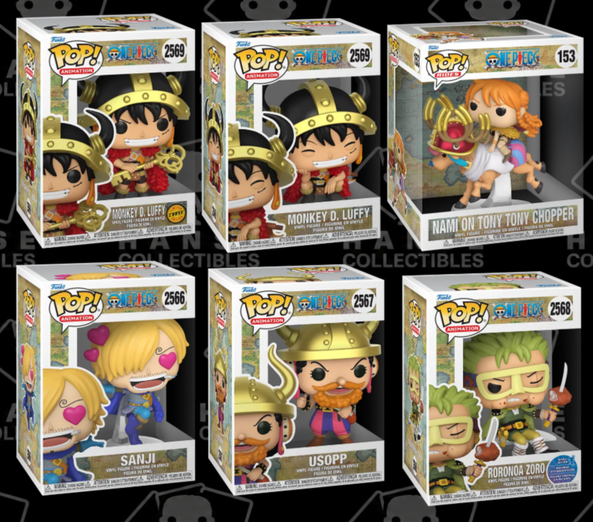 Nr. 2566 - 2569 One Piece Bundle inkl. Chase + Ride