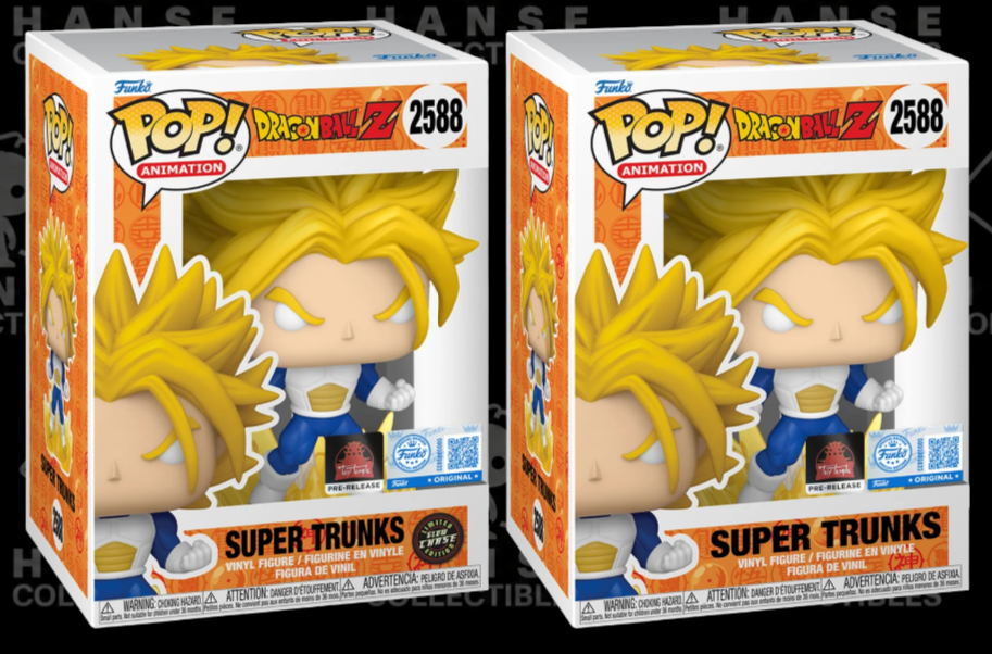 Nr. 2588 Super Trunks Glow Chasebundle Toy Temple Pre-Release Exclusive
