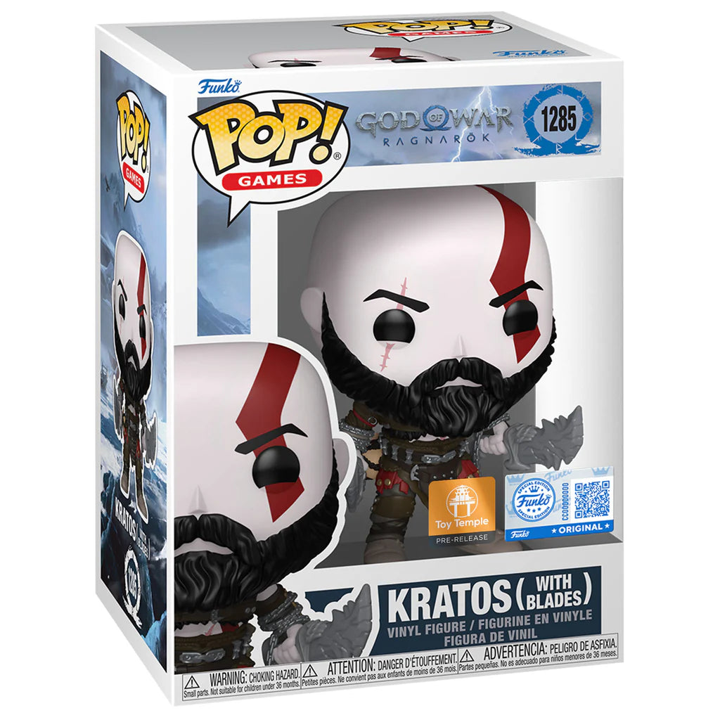 Nr. 1285 God of War Kratos (with Blades) Toy Temple Pre-Release Exclusive