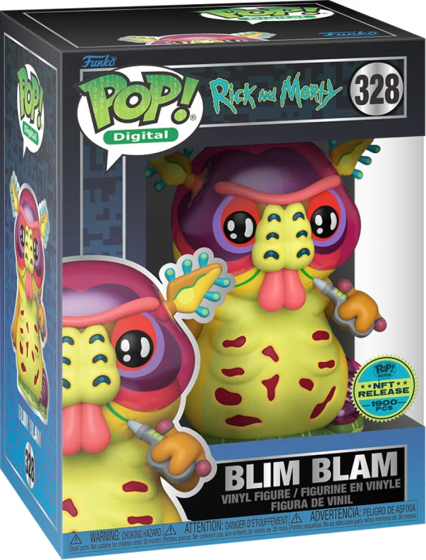 Nr. 328 Rick and Morty Blim Blam Legendary Limited Edition 1900