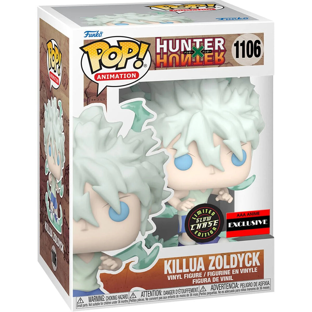 Nr. 1106 Killua Zoldyck Glow Chase AAA Exclusive