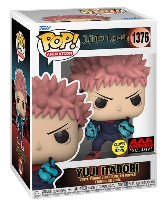 Nr. 1376 Yuji Itadori Glow AAA Anime Exclusive