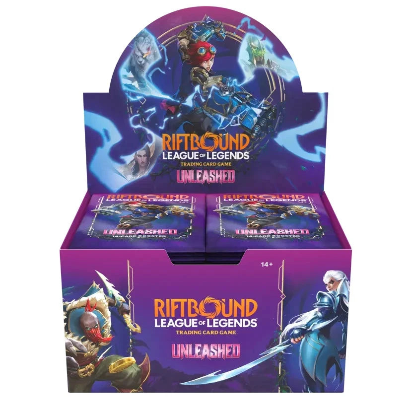 Riftbound: League of Legends - Unleashed Booster Display (24 Packs) - English