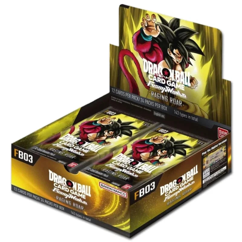 Dragon Ball Super Card Game Raging Roar Display (ENG)