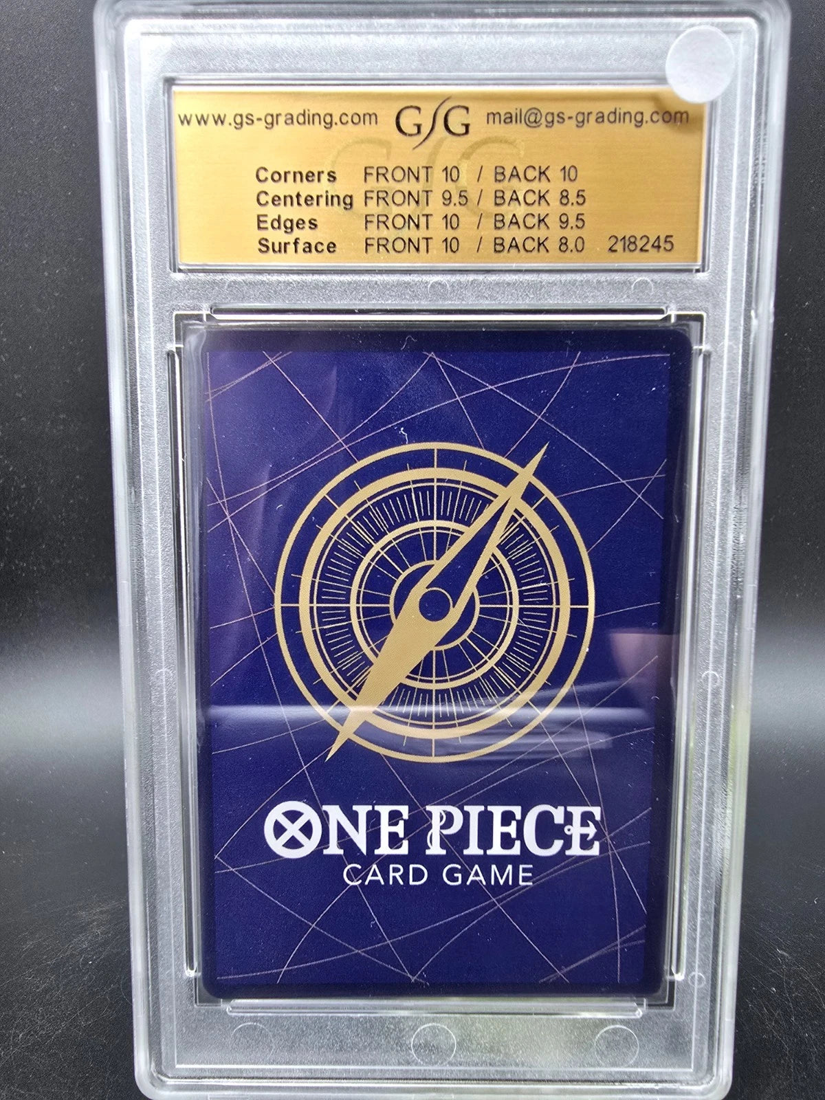 ST21-015 Roronoa Zoro STP Promo GSG 9 Mint Graded - One Piece TCG JAP