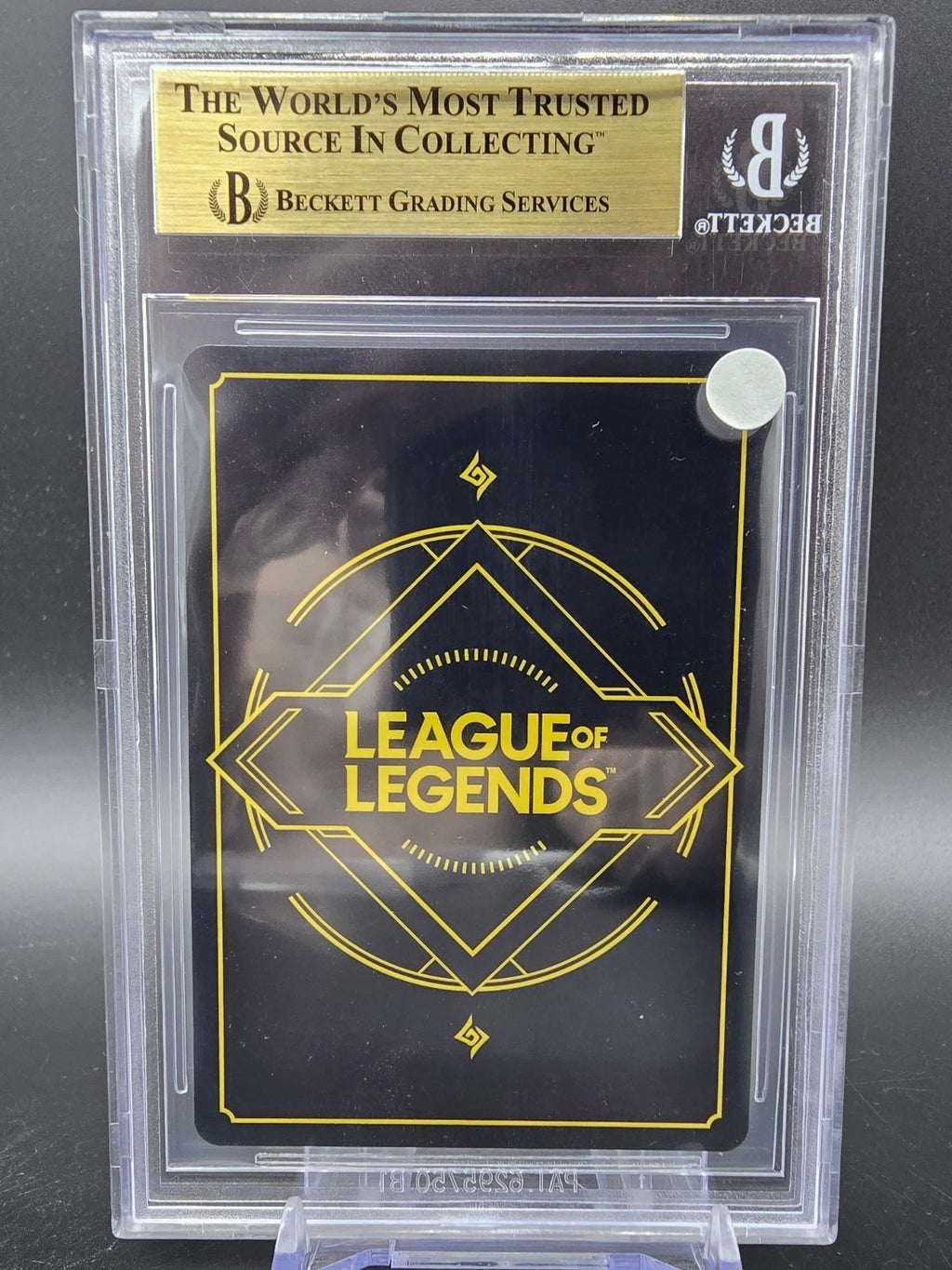 304-298 Lee Sin Blind Monk SC League of Legends Origins Beckett 9.5 Gem Mint