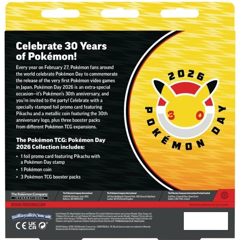 Pokemon Day Collection Box 2026 (ENG)