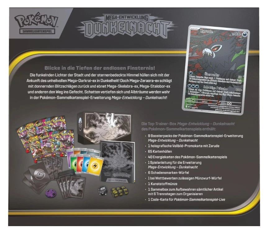 Mega-Entwicklung Dunkelnacht Top Trainer Box (TTB) DEUTSCH