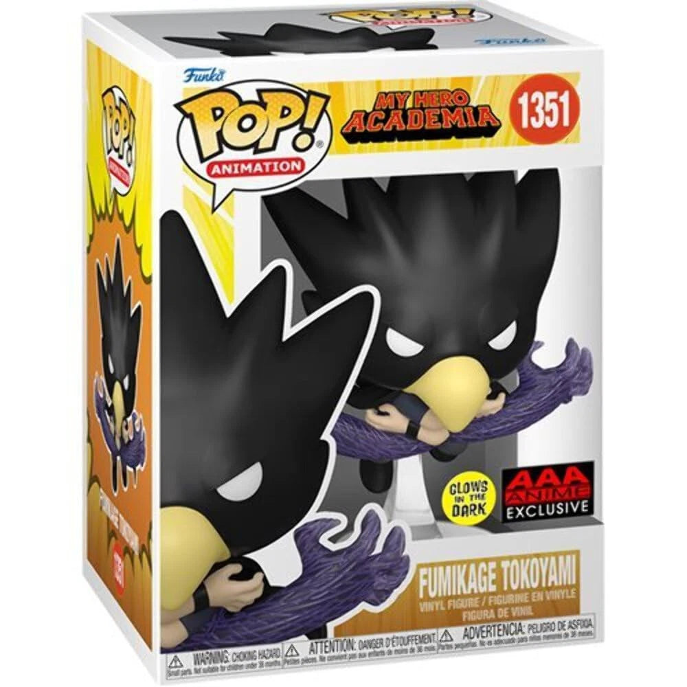 No. 1351 My Hero Academia Fumikage Tokoyami Glow AAA Exclusive