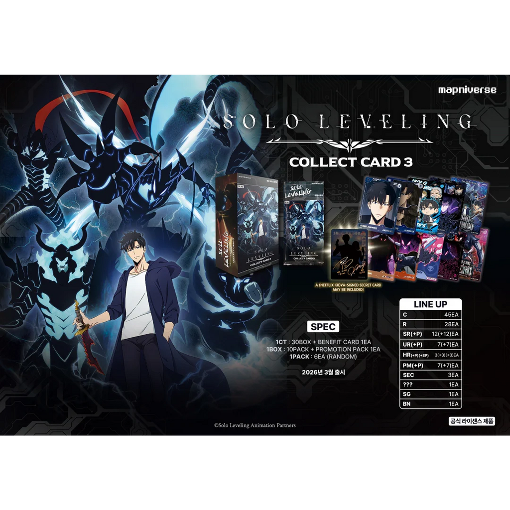 Mapniverse Solo Leveling Volume 3 Display (KOR)