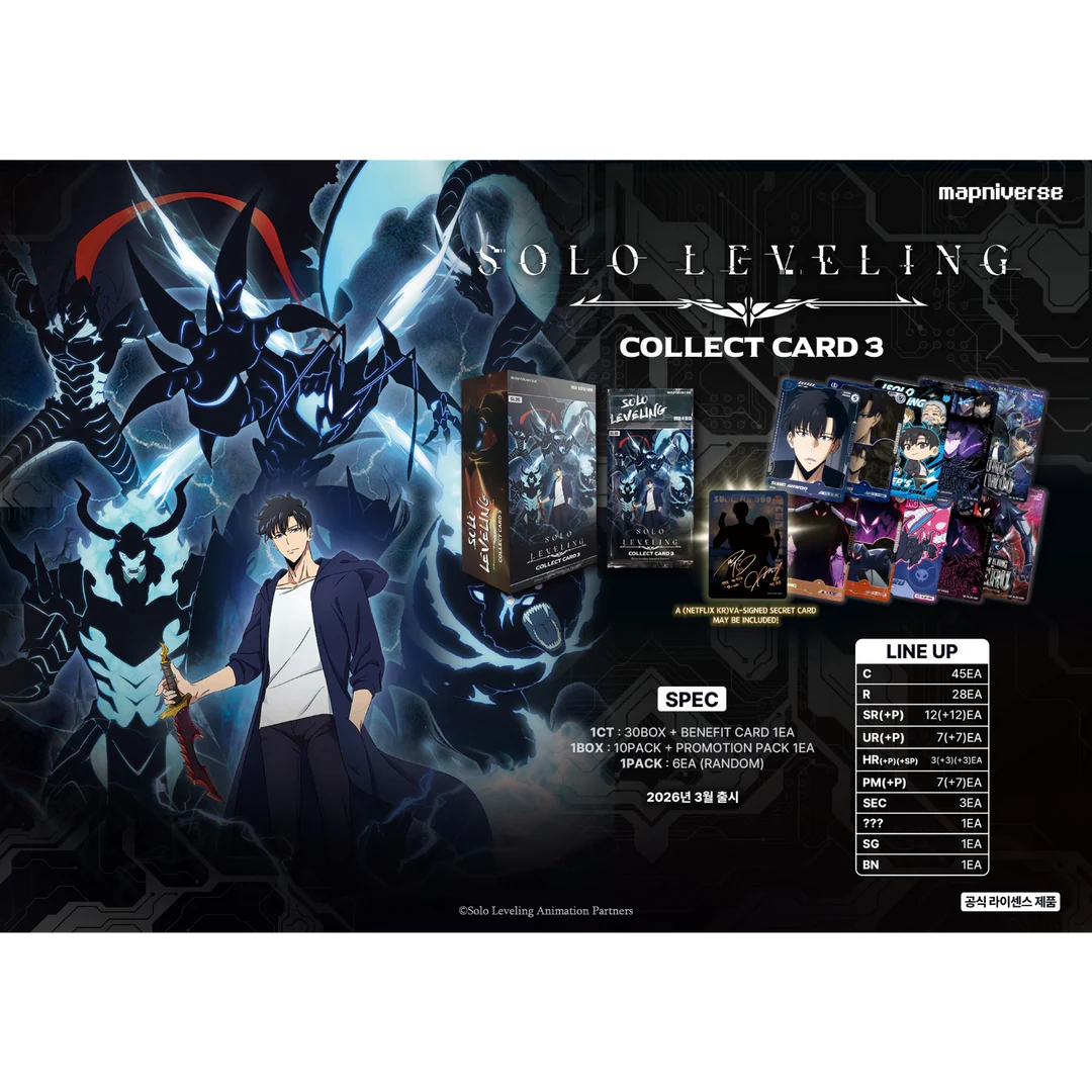Mapniverse Solo Leveling Volume 3 Display (KOR)