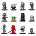 Star Wars Mystery Minis Minifiguren 5 cm The Mandalorian Display (12 Stück)