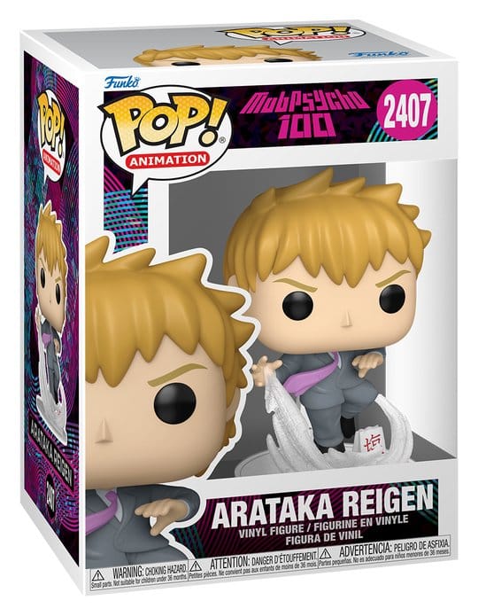 No. 2407 Mob Psycho 100 Arataka Reigen