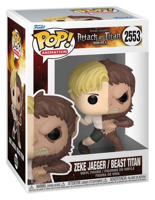 Nr. 2553 Attack on Titan Zeke Jaeger / Beast Titan