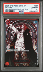 OP09-004 Shanks Silver Tarot Special Rare Graded PSA10 - One Piece TCG JAP