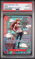 OP05-069 Trafalgar Law Manga Rare PSA10 Graded - One Piece TCG JPN